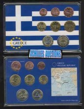 Greece Greek Euro Coins UNC