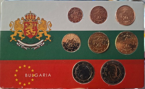 Bulgaria euro coins of - euro,