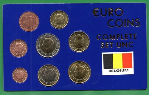 Belgium euro coins - euro,