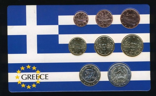 Greece greek euro - greece., coins