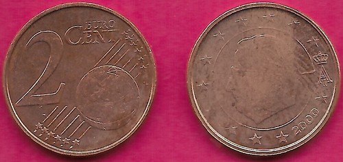Belgium euro cent 2000 - 2,