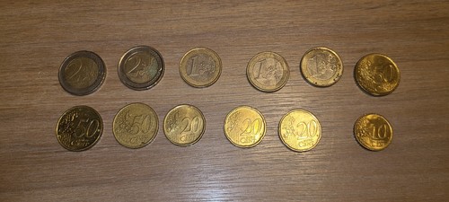 Euro coin lot 2002 - lot, 1999