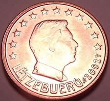 Gem Unc 2002 Luxembourg 2 Euro