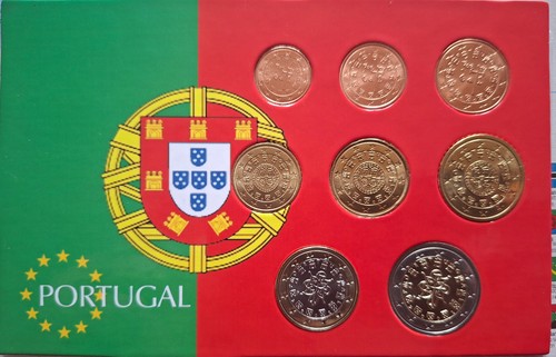Euro coins portugal - ,