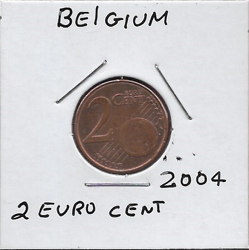 Belgium euro cent 2004 - 2,