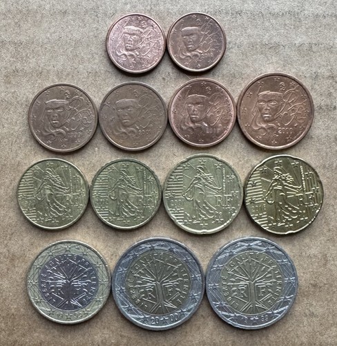 Coin lot france many - coin, dates