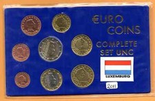 LUXEMBURG Euro Coins of