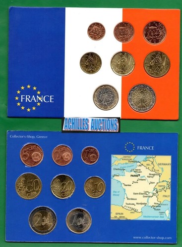 France euro coins - euro,