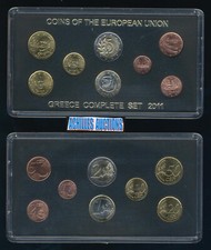 Greece Greek Euro Coins UNC