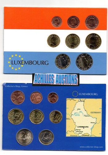 Euro coins luxembourg year - euro,